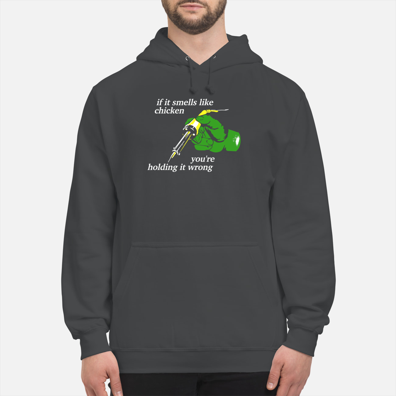 If It Smells Like Chicken You’Re Holding It Wrong Shirt If It Smells Like Chicken You’Re Holding It Wrong Shirt