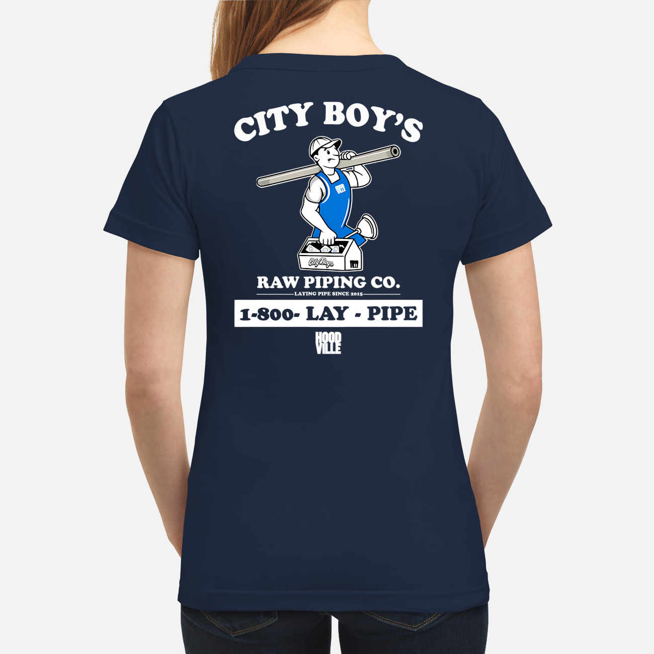 City Boy’S Raw Piping Co 1-800 Lay Pipe Shirt City Boy’S Raw Piping Co 1-800 Lay Pipe Shirt