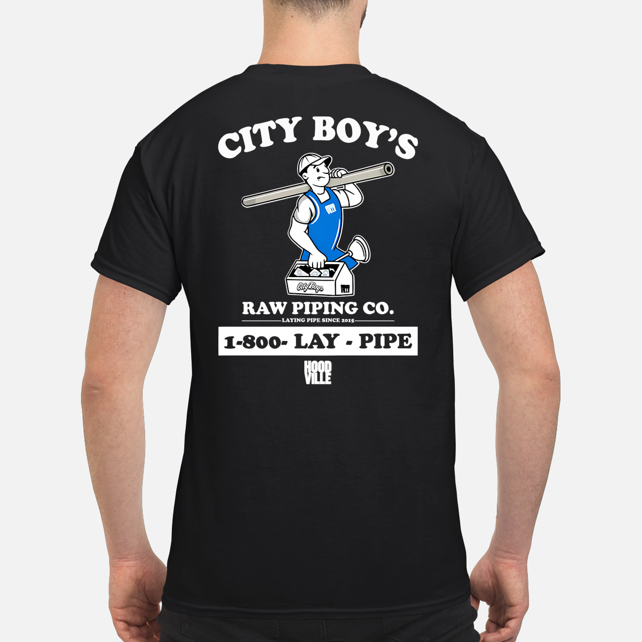 City Boy’S Raw Piping Co 1-800 Lay Pipe Shirt City Boy’S Raw Piping Co 1-800 Lay Pipe Shirt