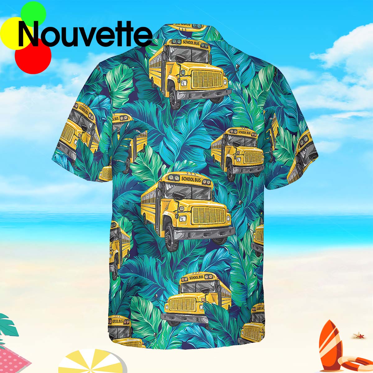 Bus Driver Tropical Hawaiian Shirt Bus Driver Tropical Hawaiian Shirt