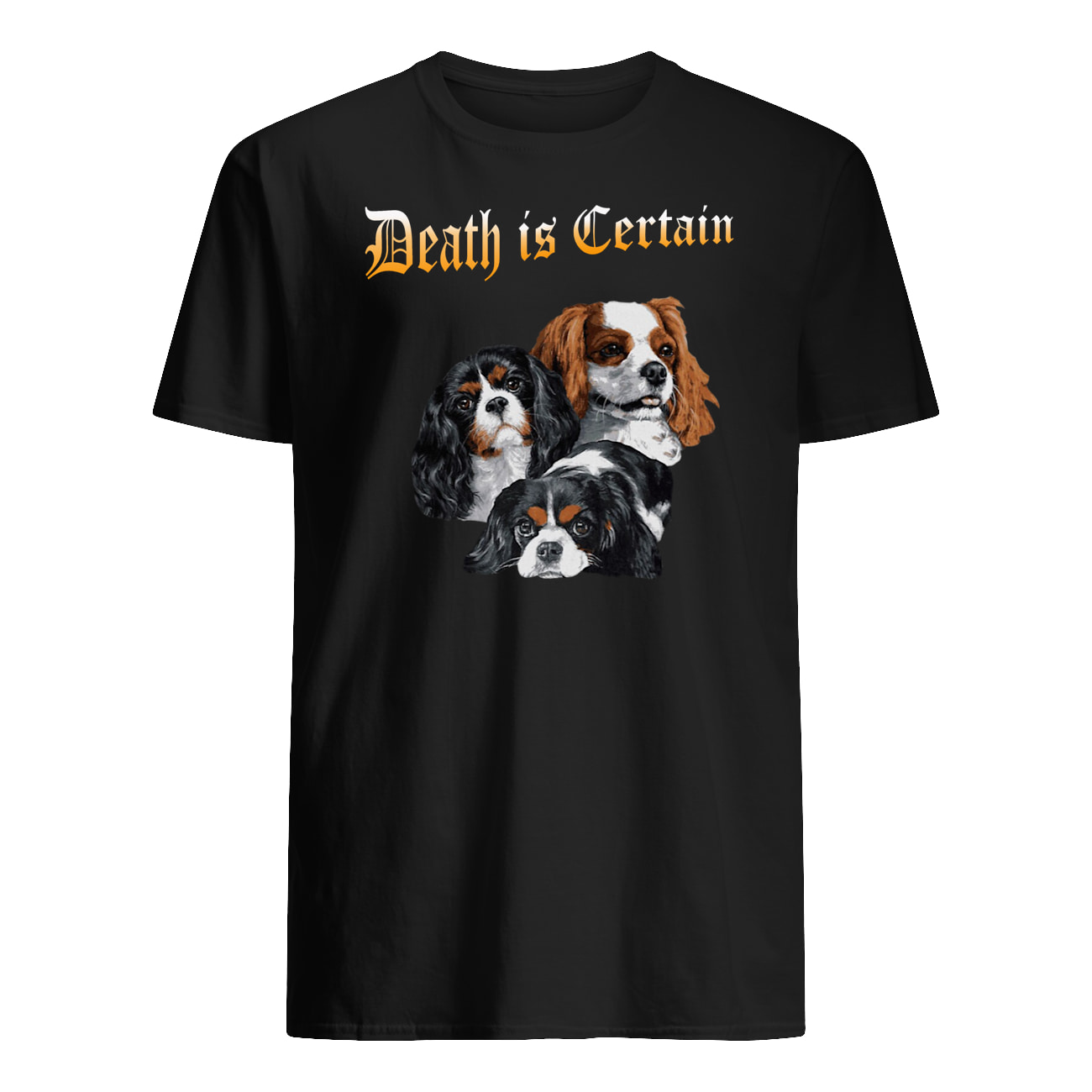 Death Is Certain Spaniel Shirt Death Is Certain Spaniel Shirt