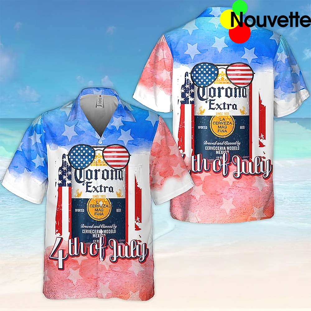 4Th Of July Corona Extra Hawaii Shirt