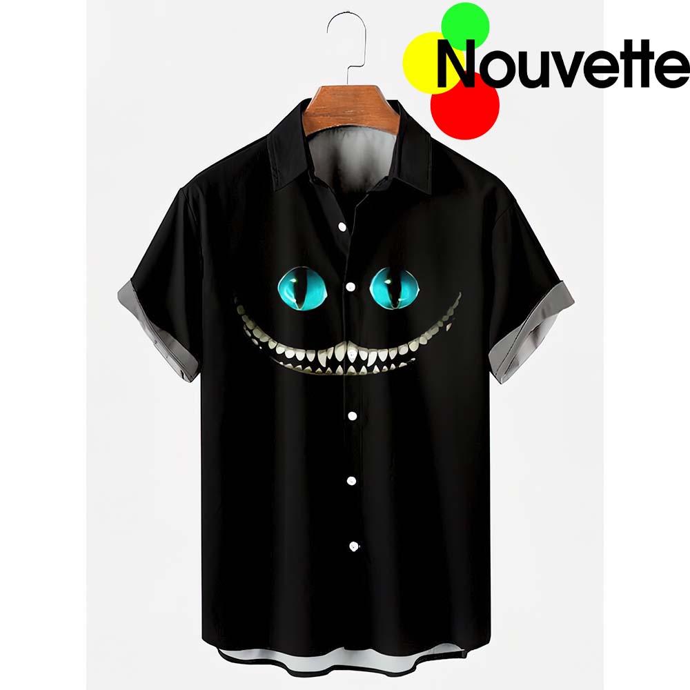 Cheshire Cat Hawaiian Shirt Cheshire Cat Hawaiian Shirt