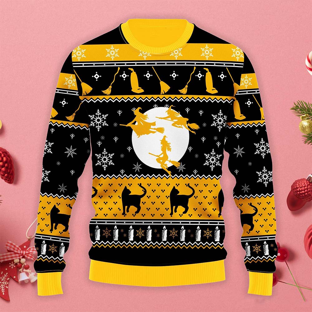 Witch Ugly Christmas Sweater