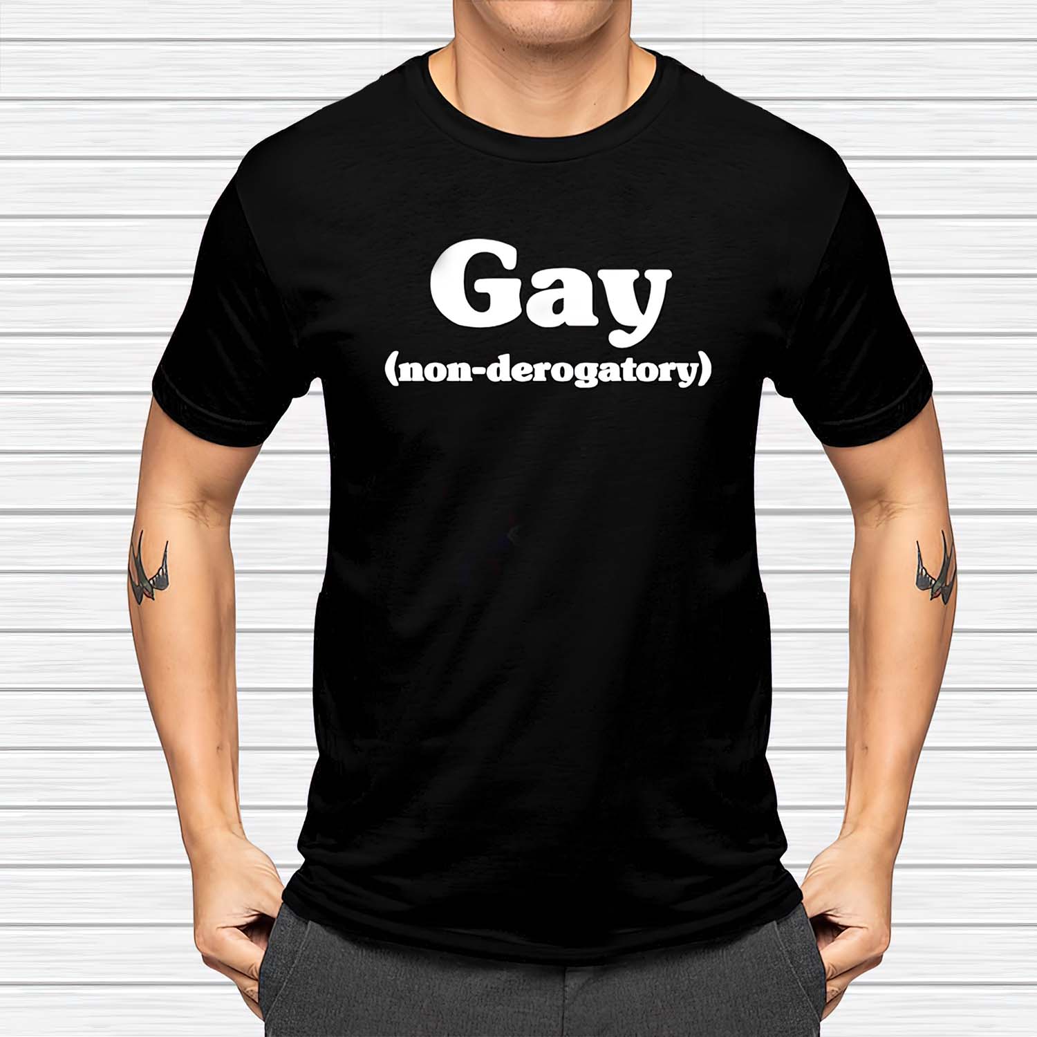 Gay Non Derogatory Shirt Gay Non Derogatory Shirt