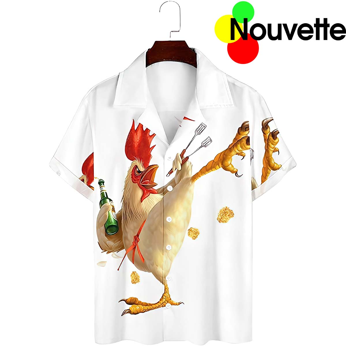 Kung Fu Rooster Hawaiian Shirt Kung Fu Rooster Hawaiian Shirt