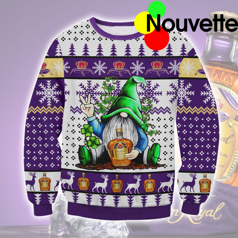 Crown Royal Gnome Ugly Sweater Crown Royal Gnome Ugly Sweater