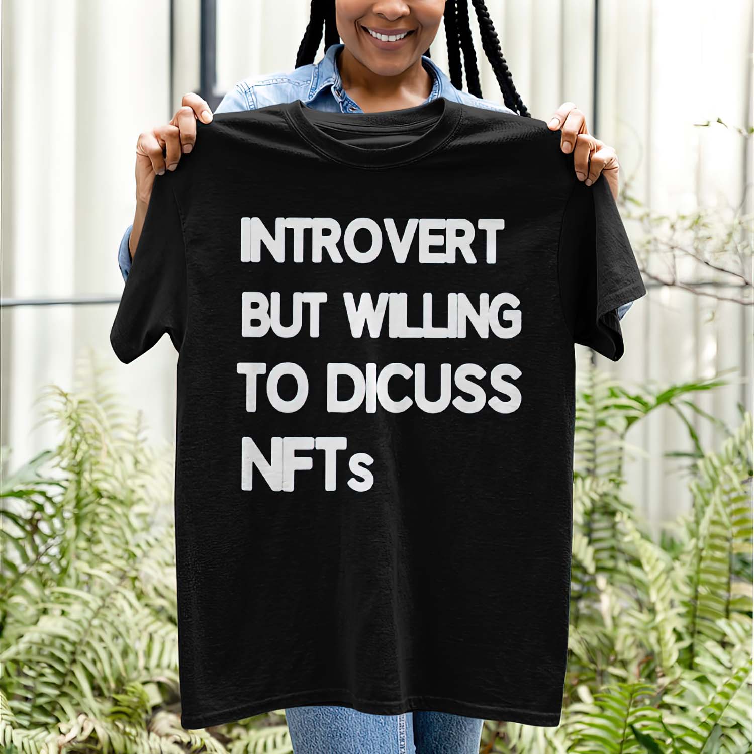 Introvert But Willing To Discuss Nfts Shirt Introvert But Willing To Discuss Nfts Shirt