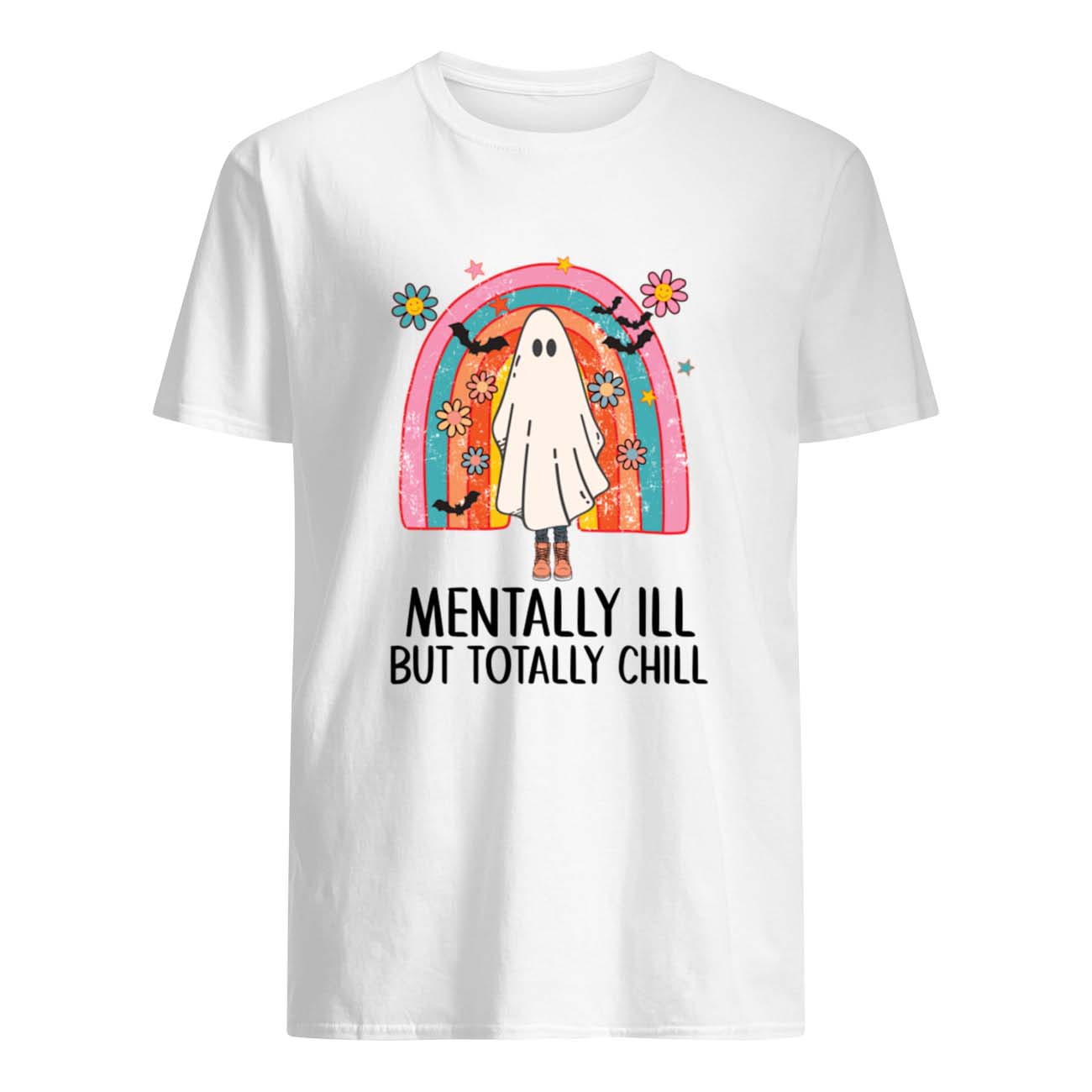 Boo Mentally Ill But Totally Chill Shirt Boo Mentally Ill But Totally Chill Shirt