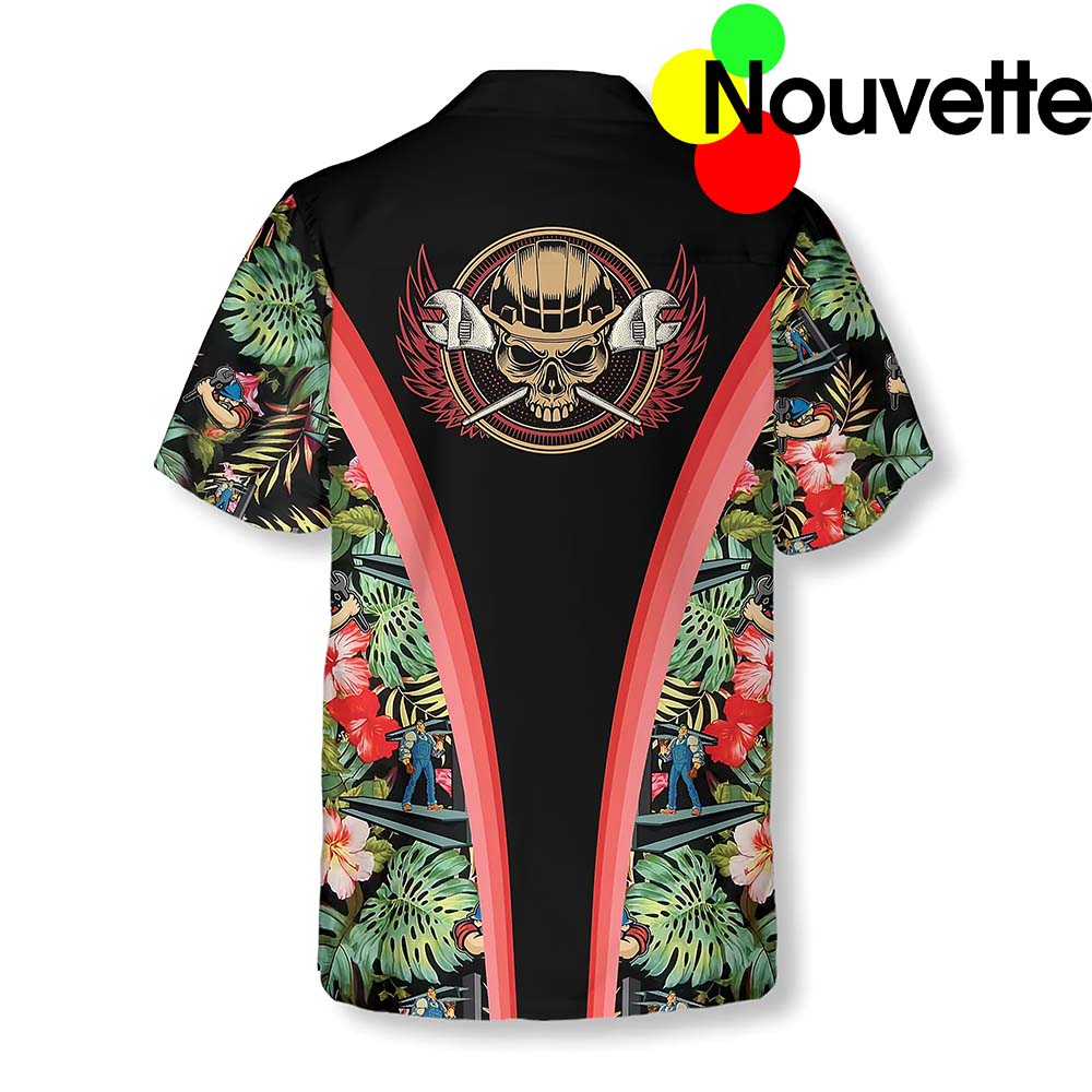 Ironworker Tropical Hawaiian Shirt Ironworker Tropical Hawaiian Shirt
