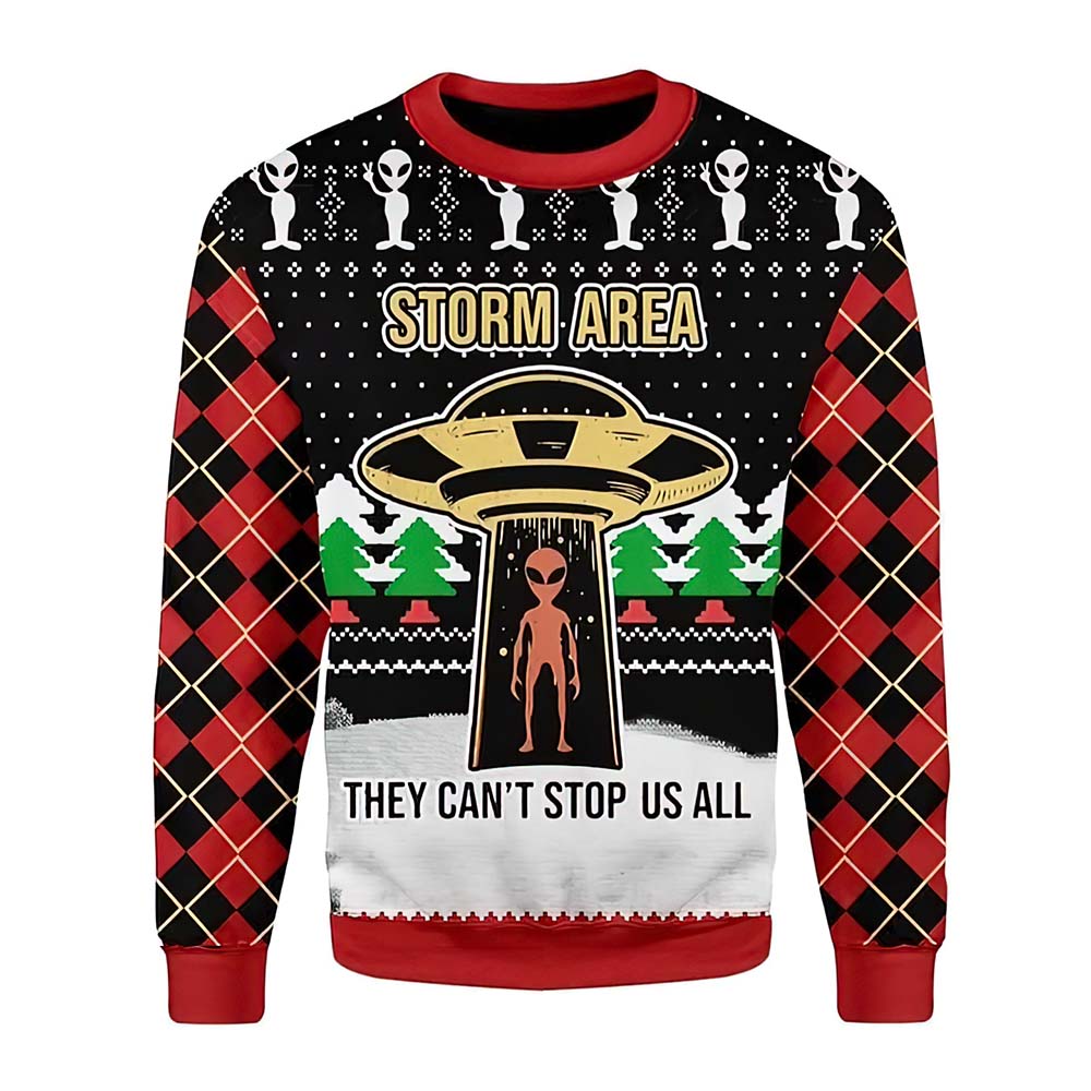 Storm Area They Can’T Stop Us All Christmas Sweater Storm Area They Can’T Stop Us All Christmas Sweater