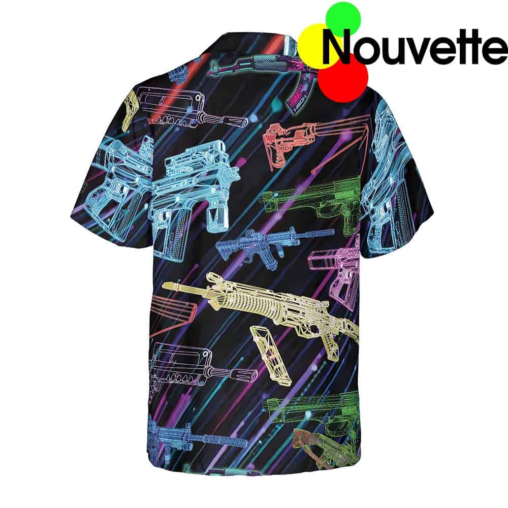 The Battle Is Calling Gun Hawaiian Shirt The Battle Is Calling Gun Hawaiian Shirt