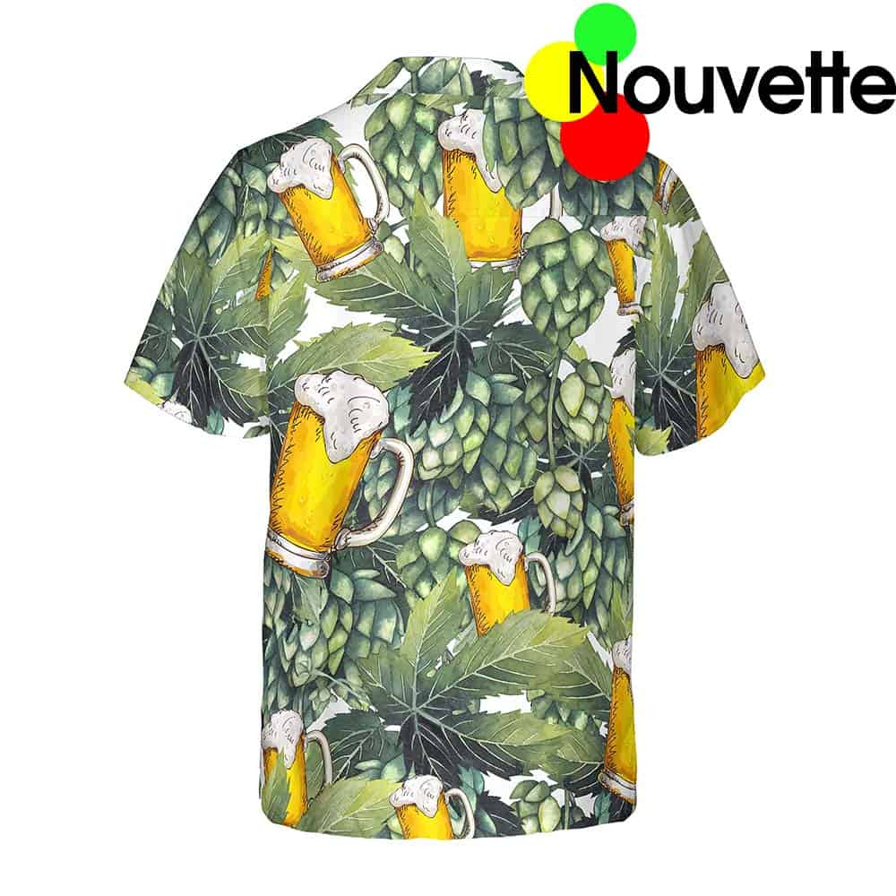 Hops And Craft Beer Hawaiian Shirt Hops And Craft Beer Hawaiian Shirt