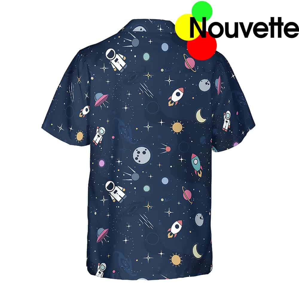 Outer Space Hawaiian Shirt Outer Space Hawaiian Shirt