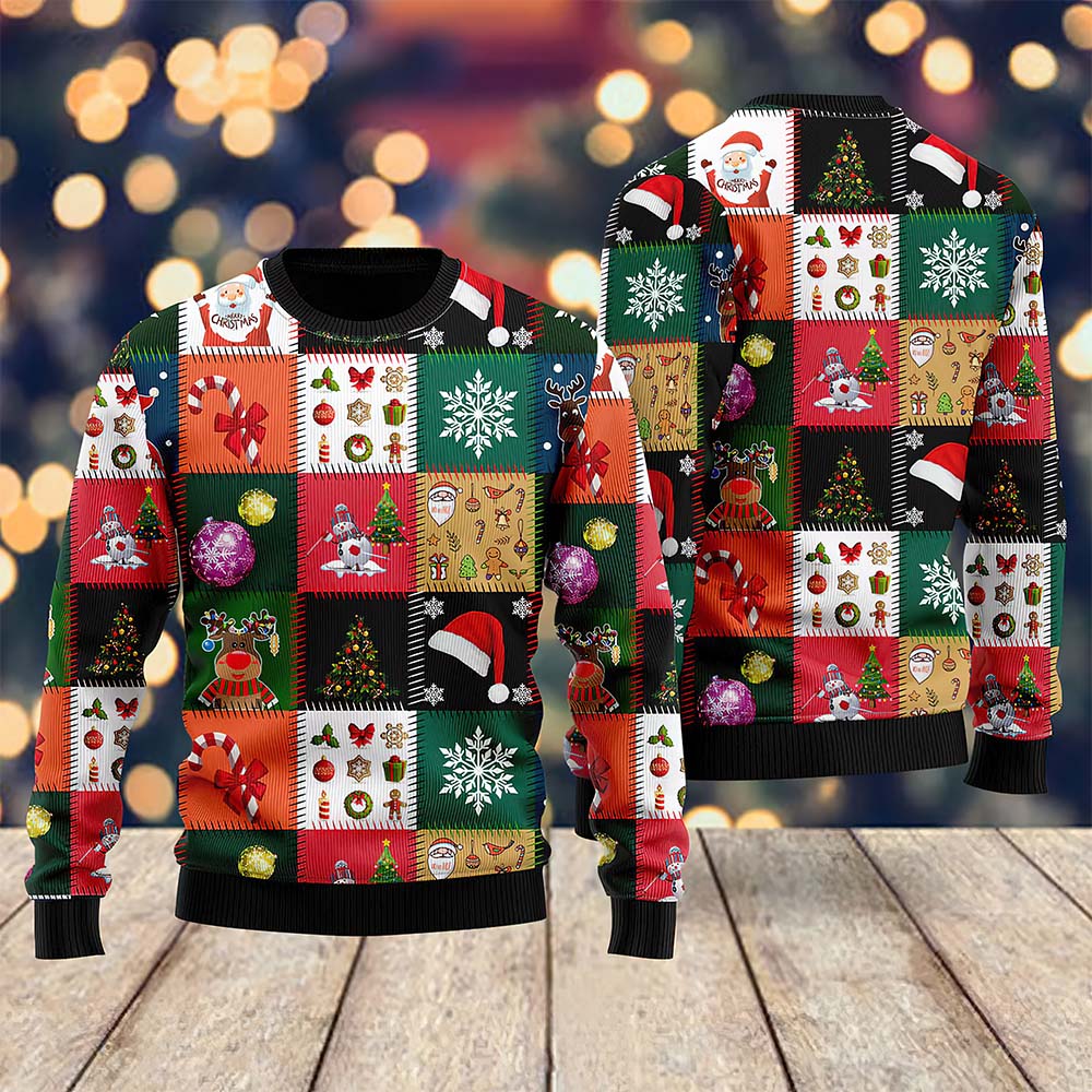 Xmas Fancy Ugly Christmas Sweater Xmas Fancy Ugly Christmas Sweater