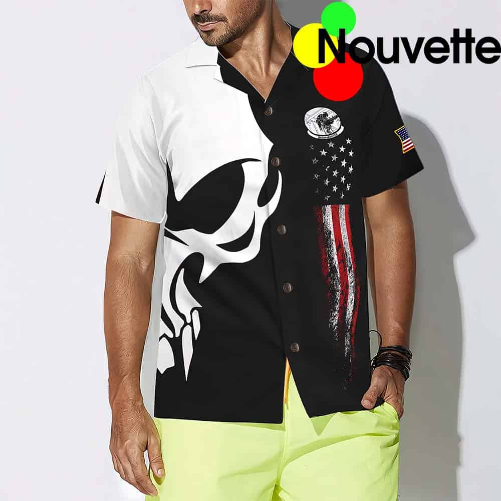 Ironworker Proud Skull Hawaiian Shirt Ironworker Proud Skull Hawaiian Shirt