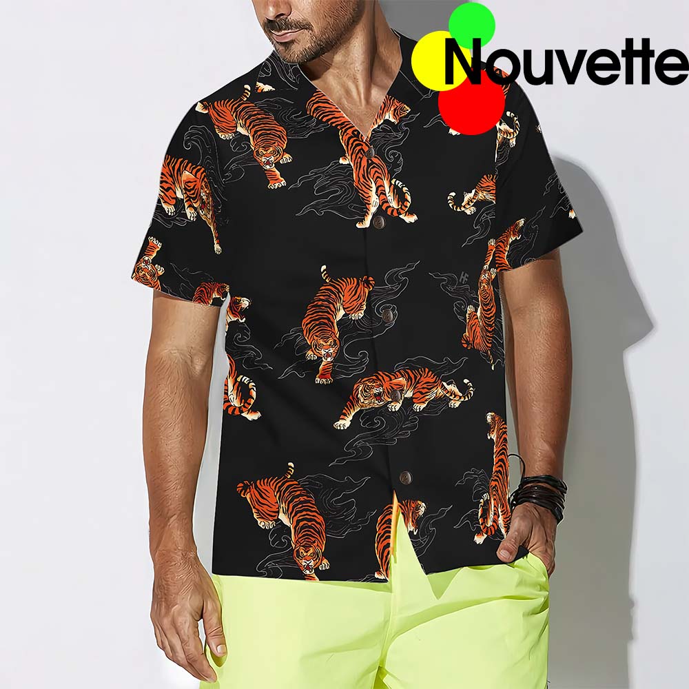 Japanese Tiger Hawaiian Shirt