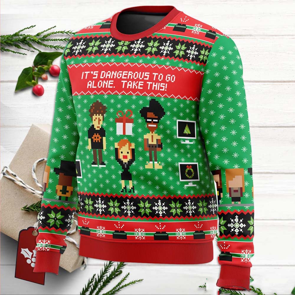 The It Crowd Ugly Christmas Sweater The It Crowd Ugly Christmas Sweater