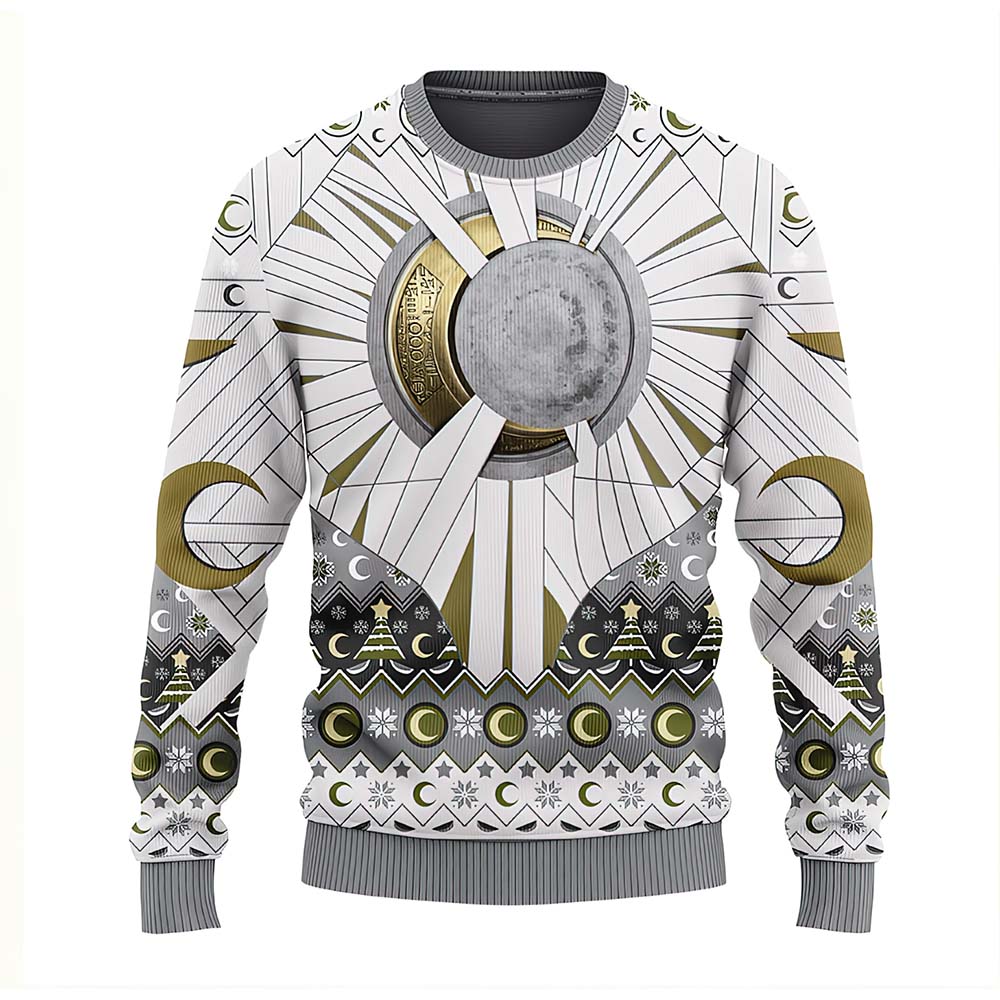 Moon Knight Ugly Christmas Sweater