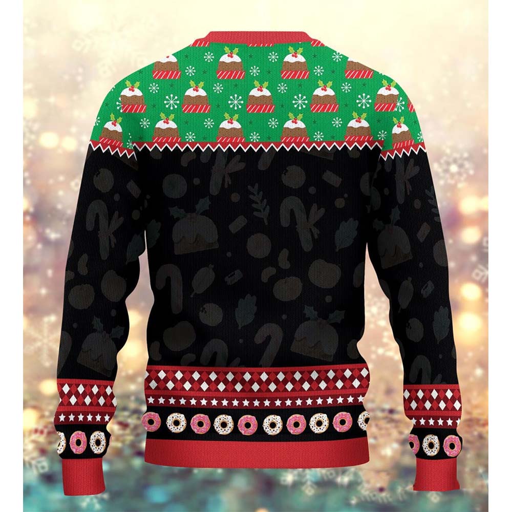 Donut Six Pack Ugly Christmas Sweater Donut Six Pack Ugly Christmas Sweater