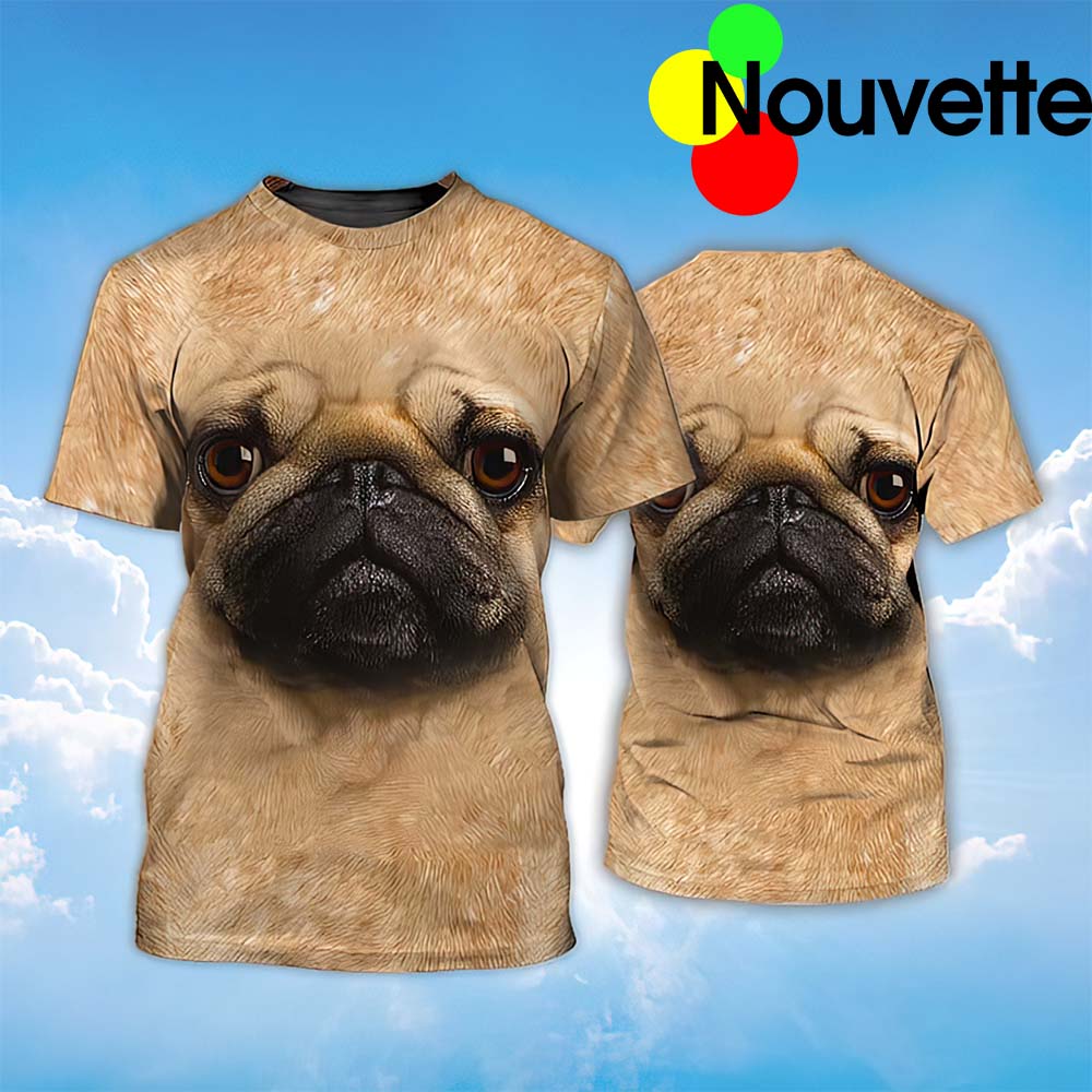 Pug Face 3D Shirt Pug Face 3D Shirt