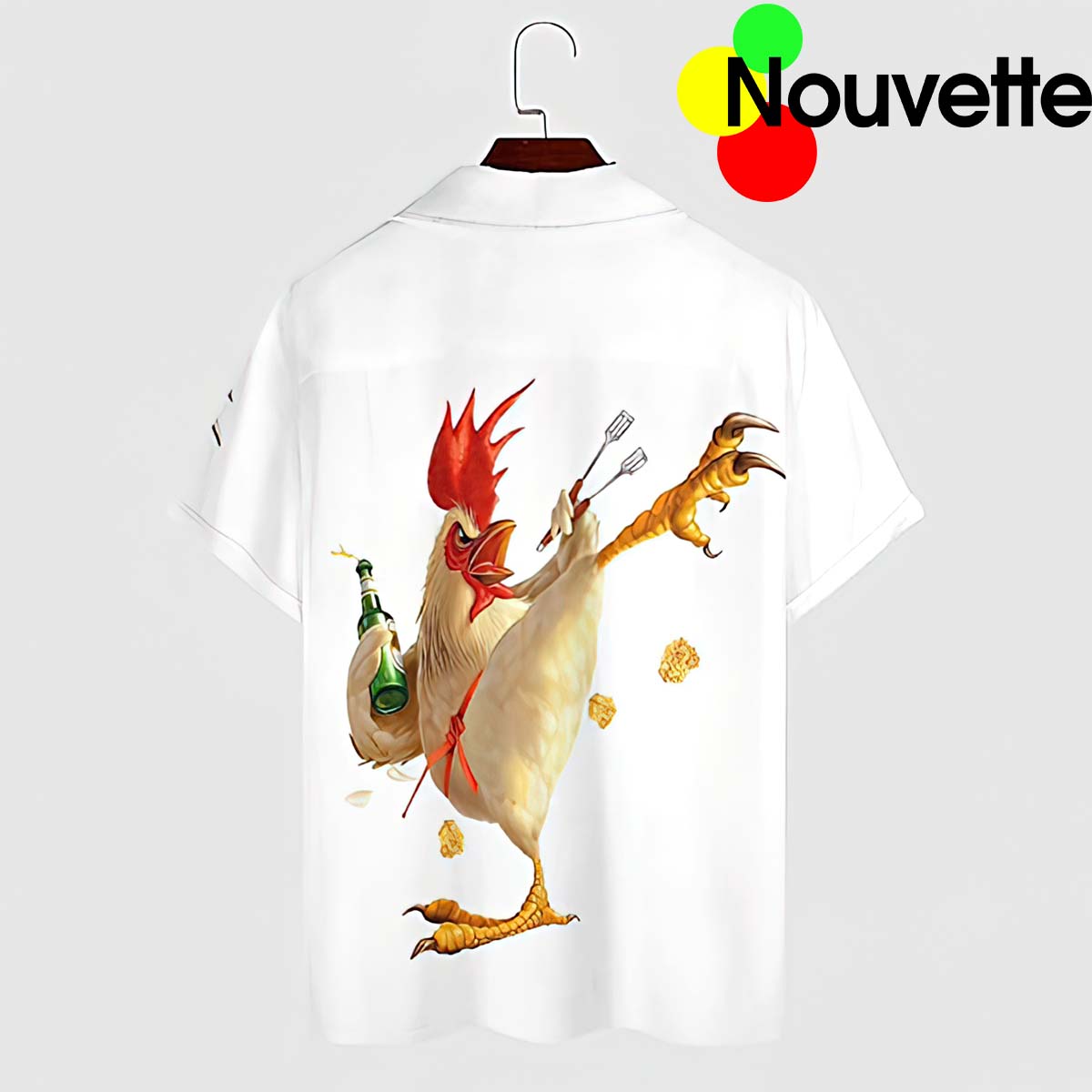Kung Fu Rooster Hawaiian Shirt Kung Fu Rooster Hawaiian Shirt