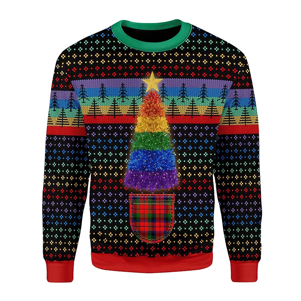 Lgbt Christmas Tree Sweater Lgbt Christmas Tree Sweater