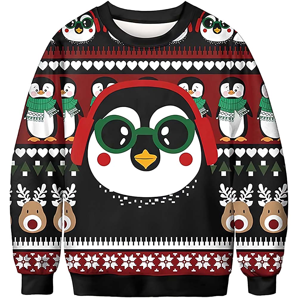 Penguin Baby Cute Christmas Sweater Penguin Baby Cute Christmas Sweater