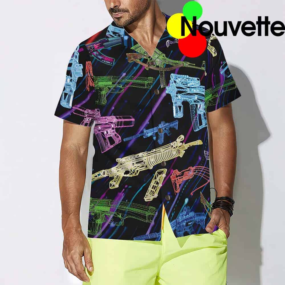 The Battle Is Calling Gun Hawaiian Shirt The Battle Is Calling Gun Hawaiian Shirt