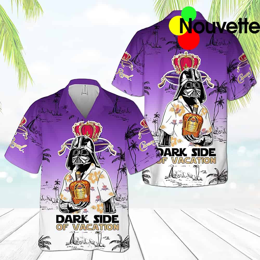 Crown Royal Dark Side Of Vacation Hawaiian Shirt Crown Royal Dark Side Of Vacation Hawaiian Shirt