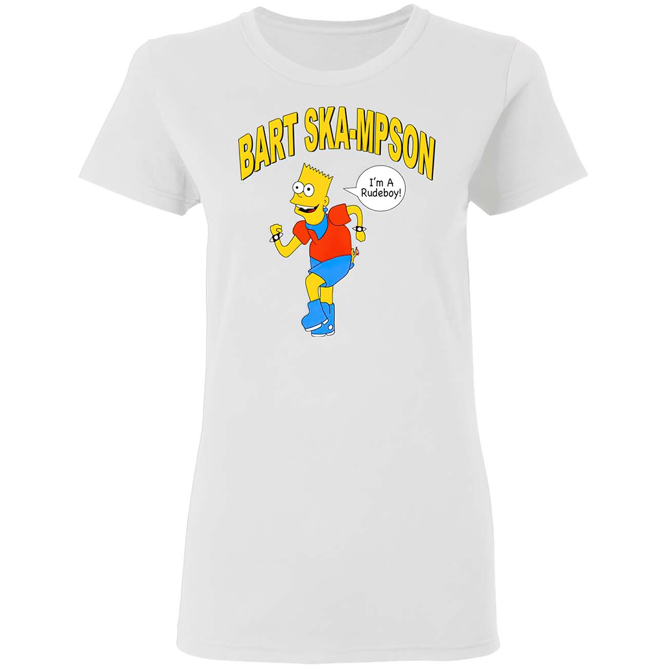 Bart Simpson Bart Ska-Mpson Shirt Bart Simpson Bart Ska-Mpson Shirt