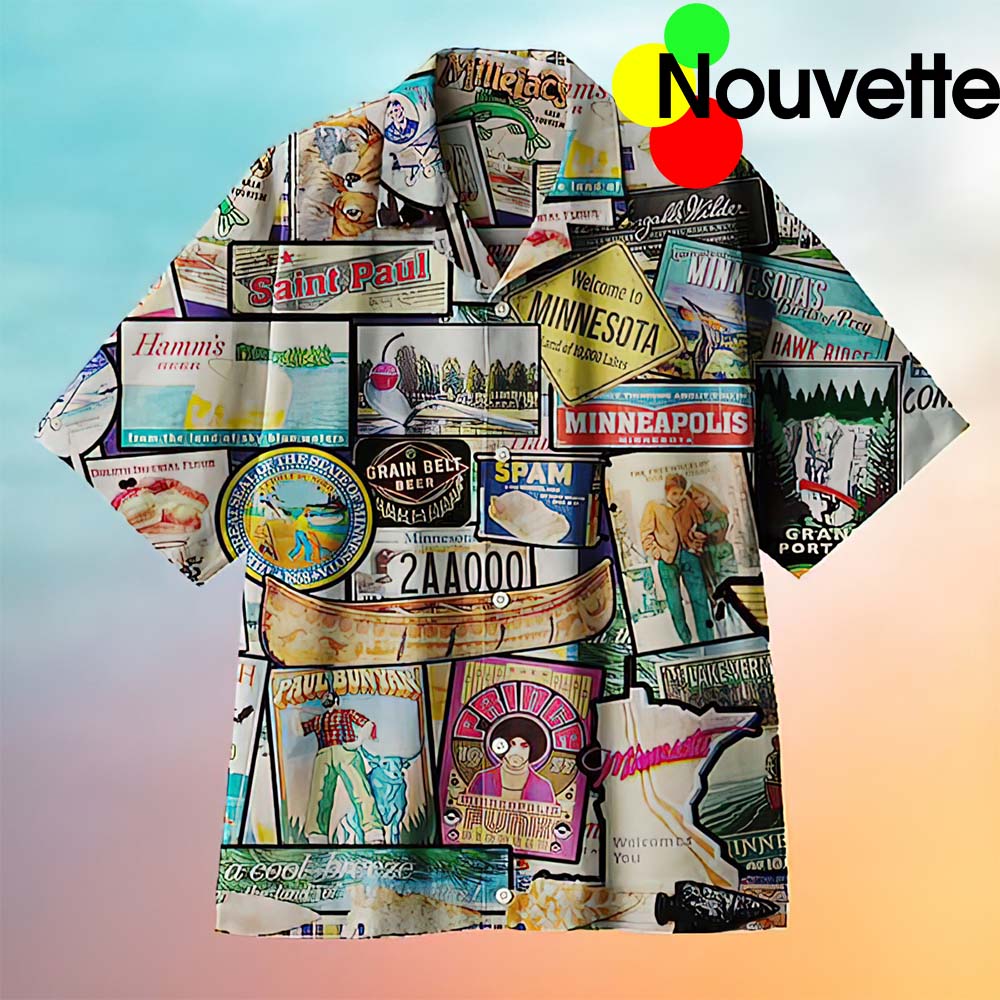 Welcome To Minnesota Hawaiian Aloha Shirt Welcome To Minnesota Hawaiian Aloha Shirt