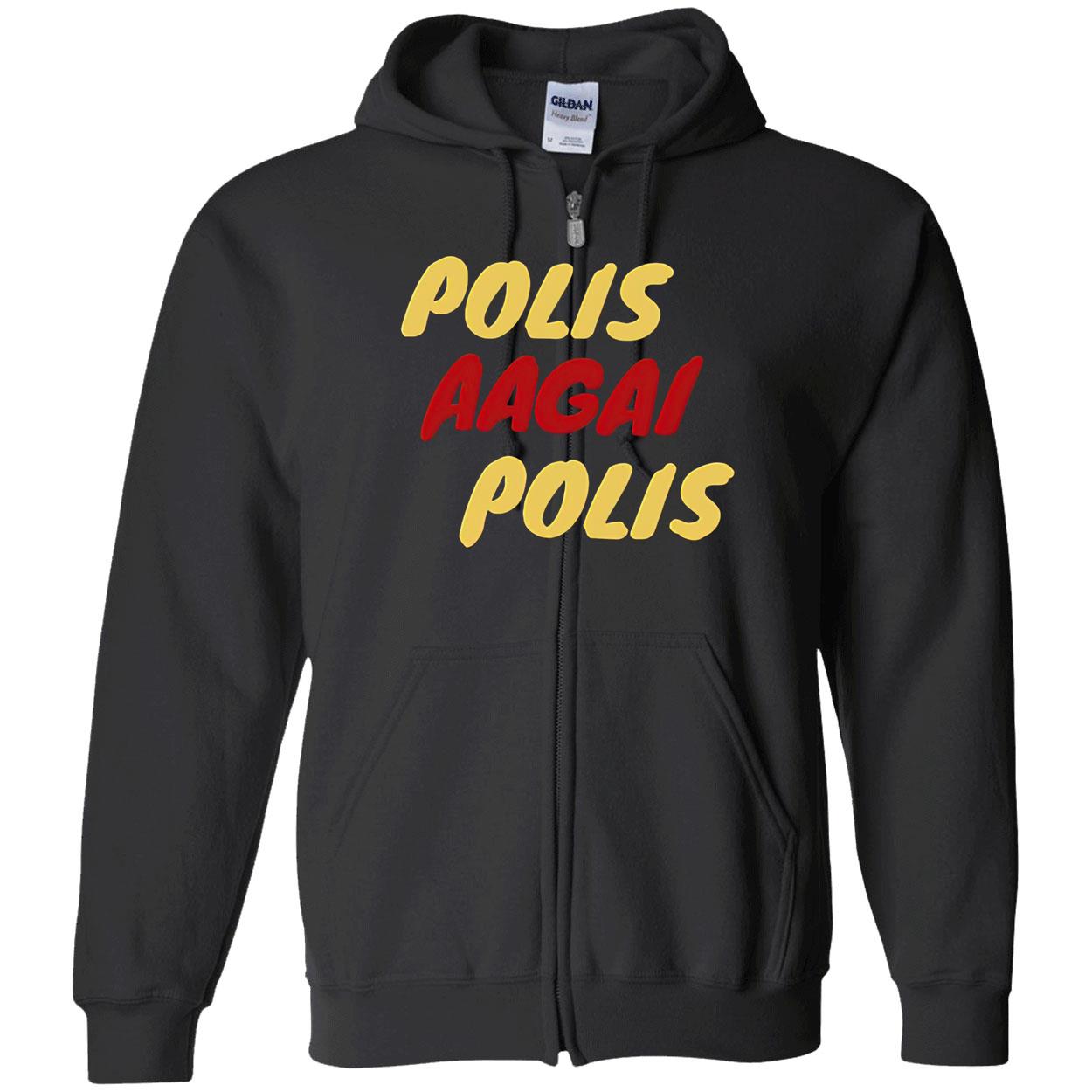 Polis Aagai Polis Shirt Polis Aagai Polis Shirt