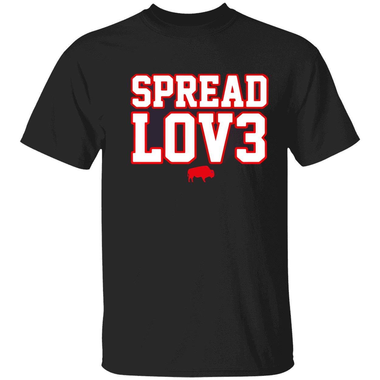Spread Love 3 Buffalo Shirt Spread Love 3 Buffalo Shirt