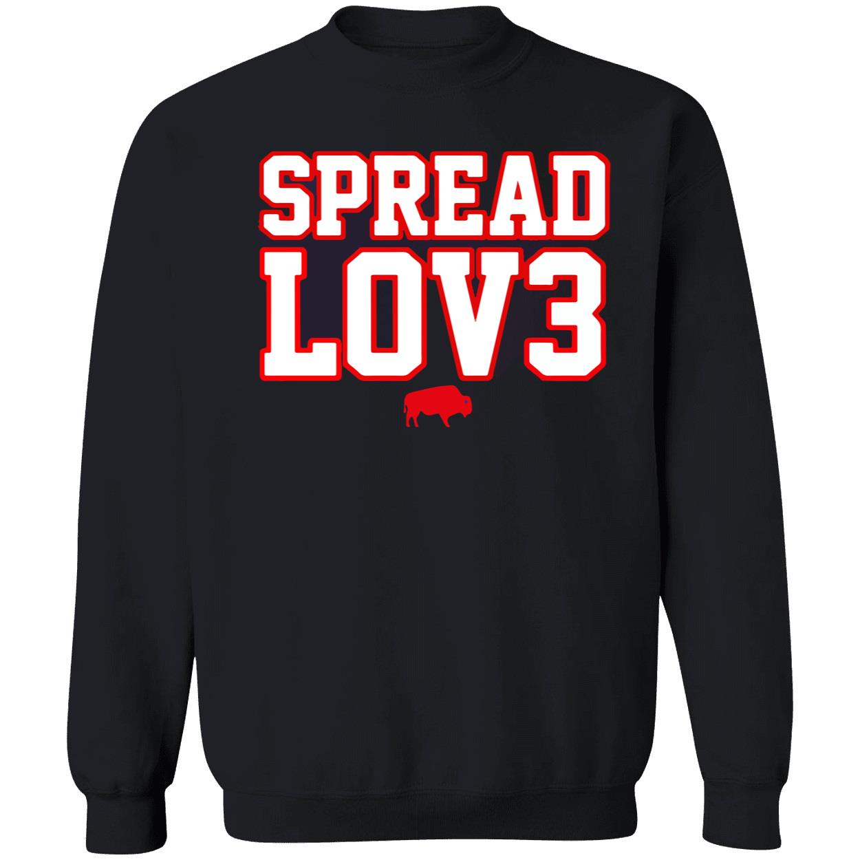 Spread Love 3 Buffalo Shirt Spread Love 3 Buffalo Shirt