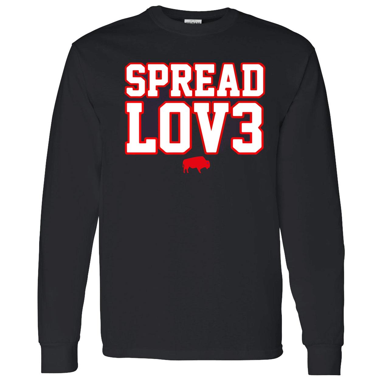 Spread Love 3 Buffalo Shirt Spread Love 3 Buffalo Shirt