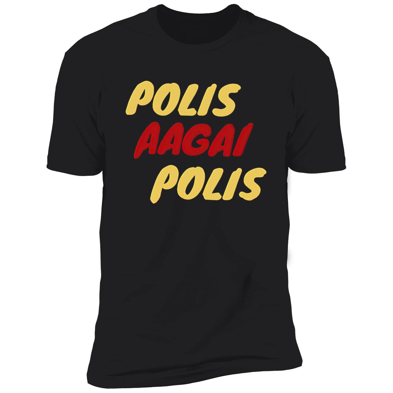 Polis Aagai Polis Shirt Polis Aagai Polis Shirt