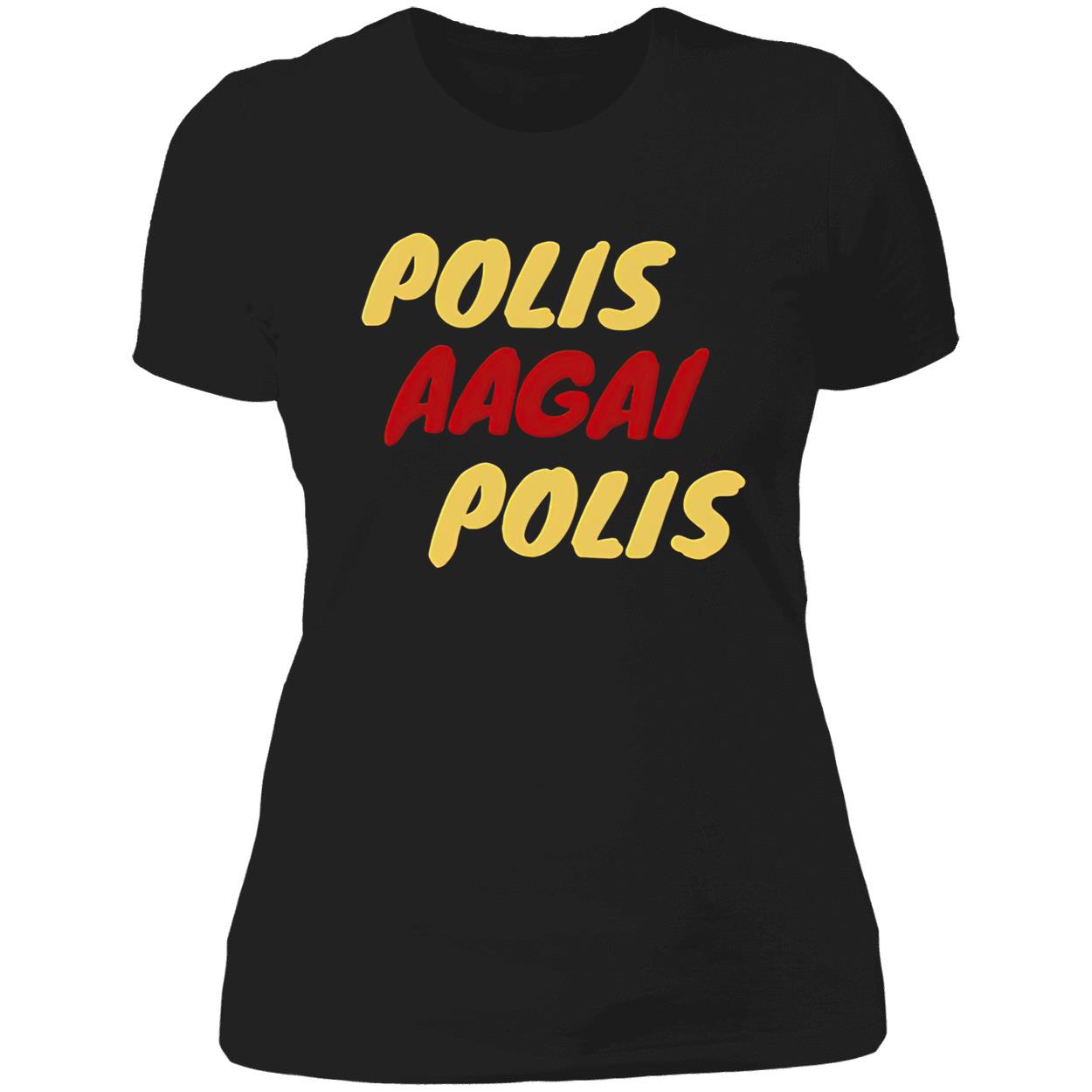 Polis Aagai Polis Shirt Polis Aagai Polis Shirt