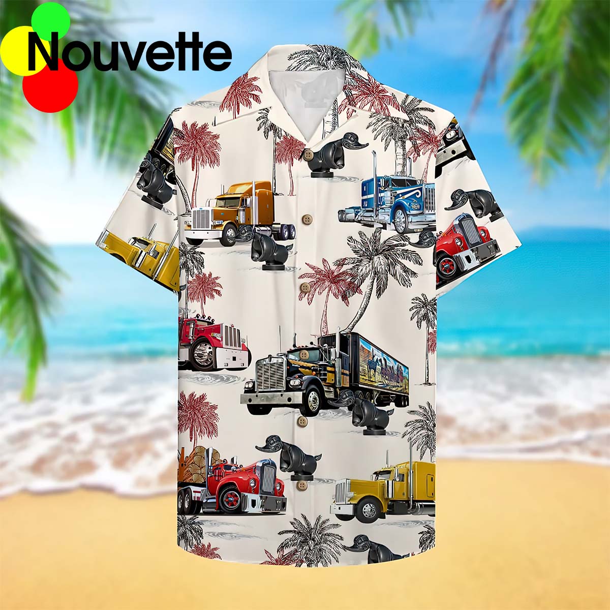 Trucker Hawaiian Shirt Trucker Hawaiian Shirt