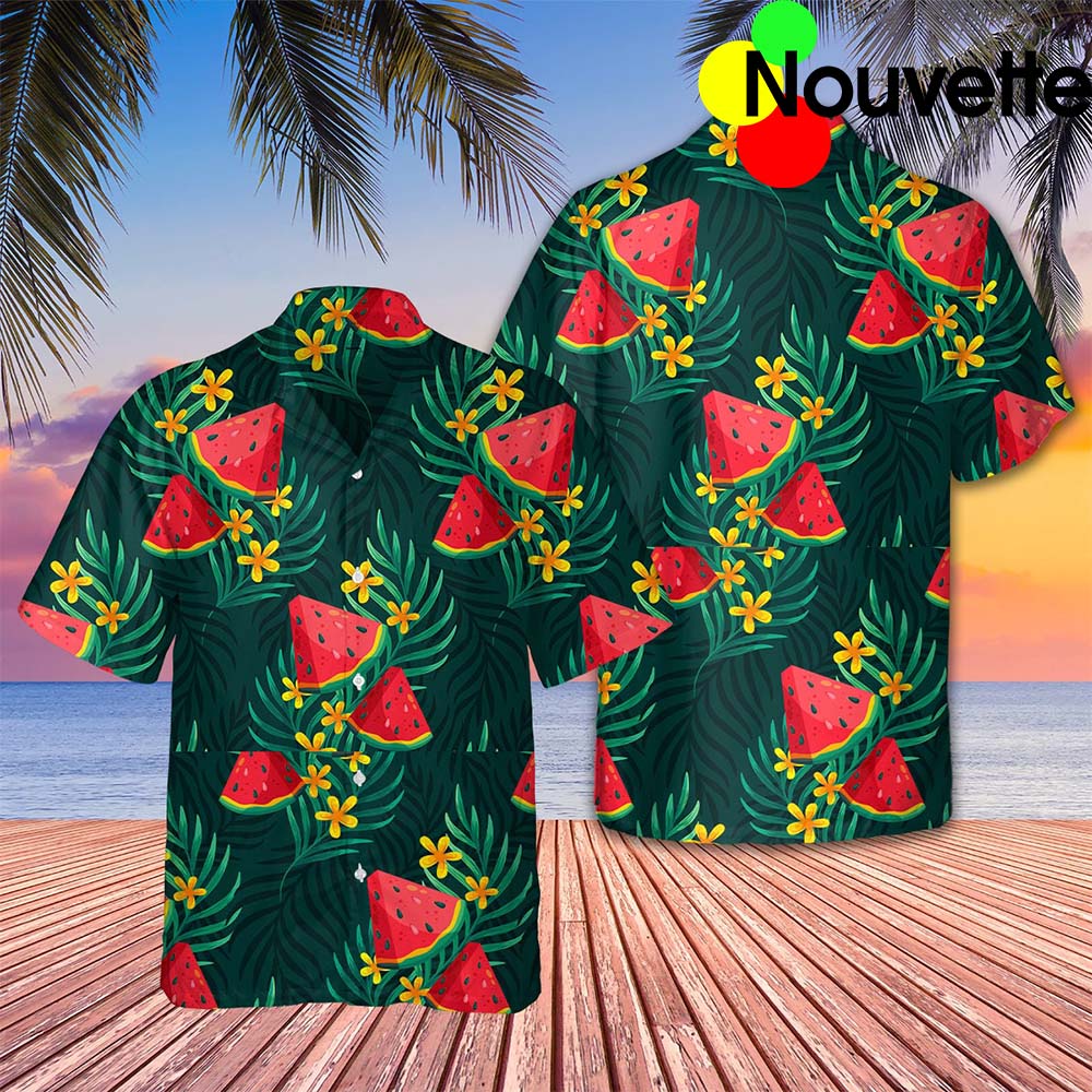 Watermelon Hawaiian Shirt Watermelon Hawaiian Shirt