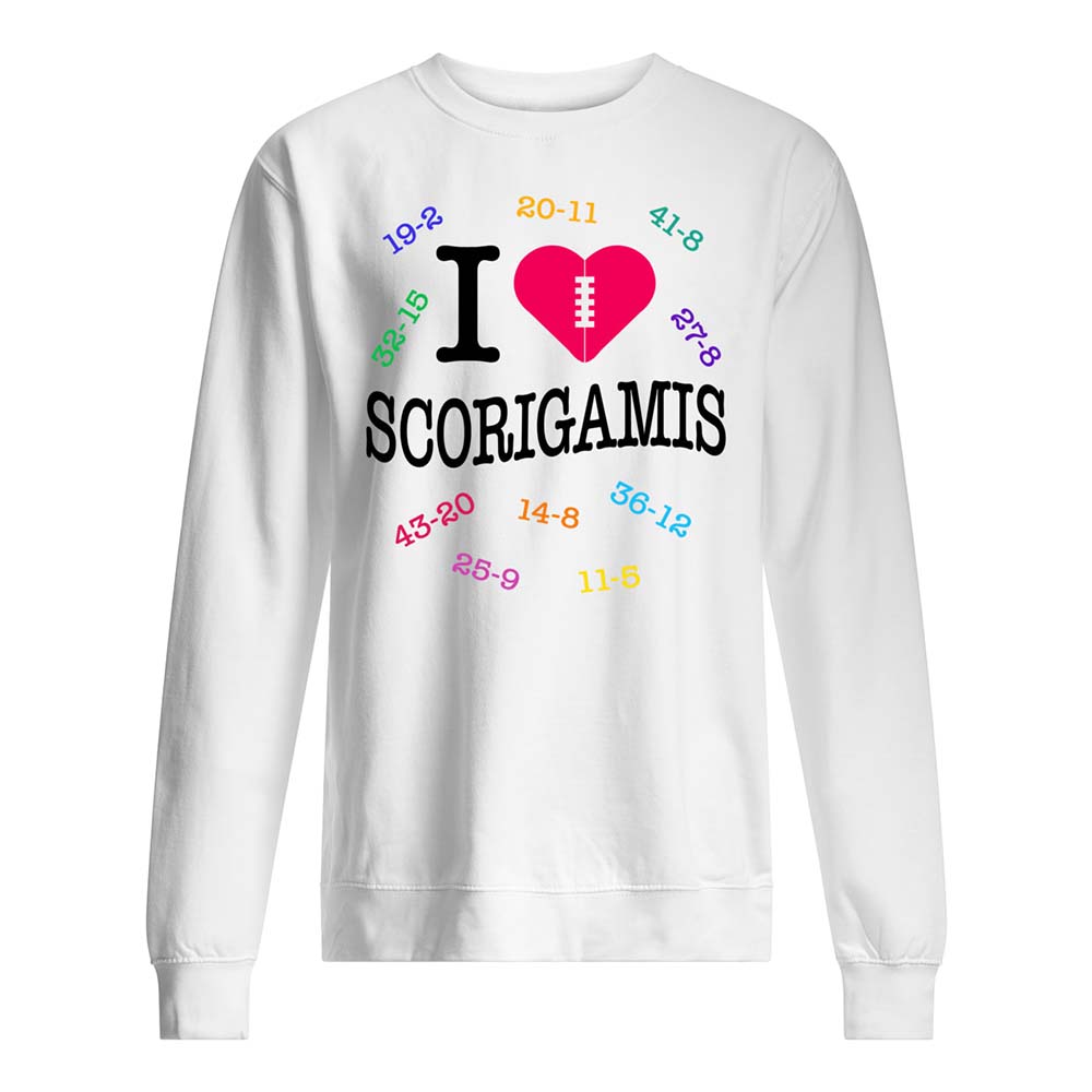 I Love Scorigamis Shirt I Love Scorigamis Shirt