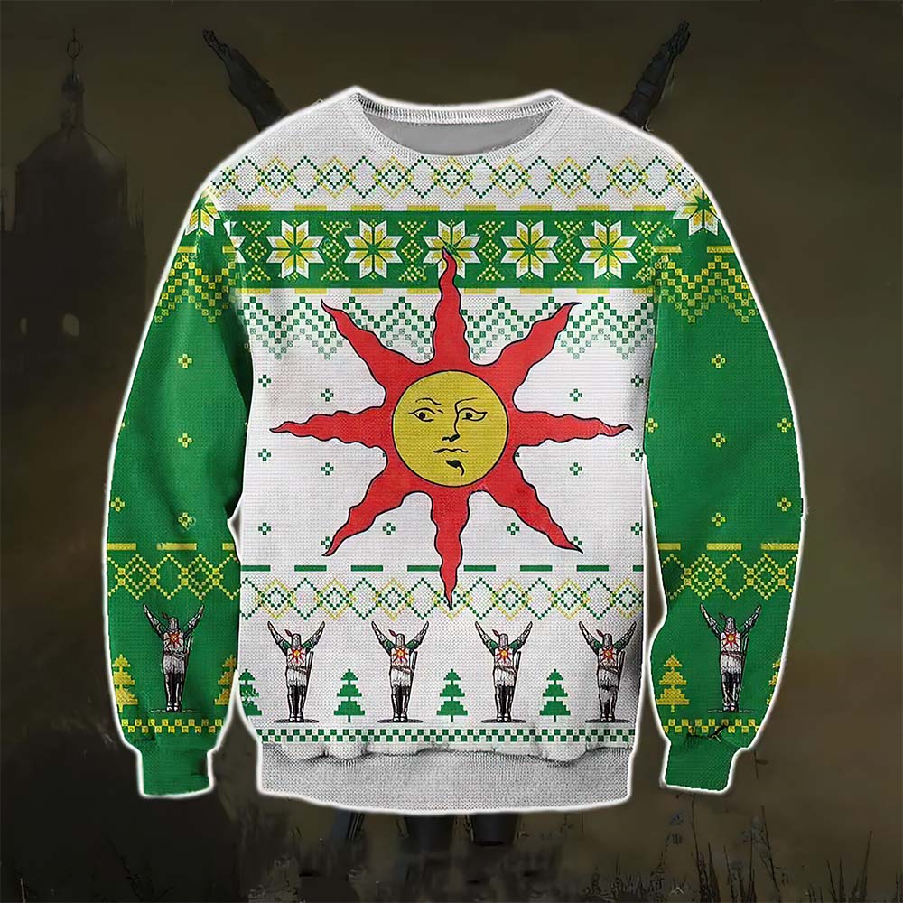 Dark Souls Ugly Christmas Sweater Dark Souls Ugly Christmas Sweater