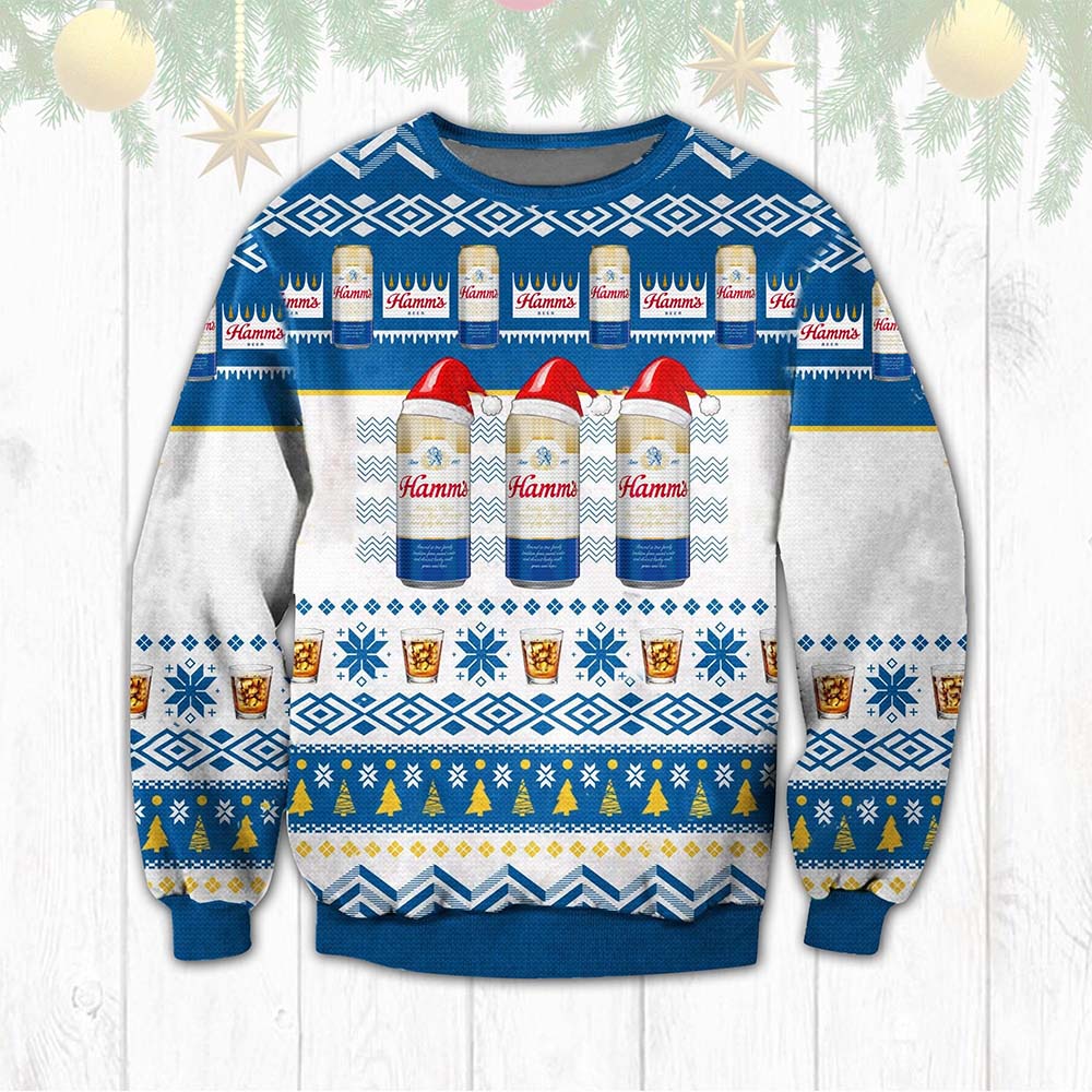 Hamms Ugly Christmas Sweater Hamms Ugly Christmas Sweater
