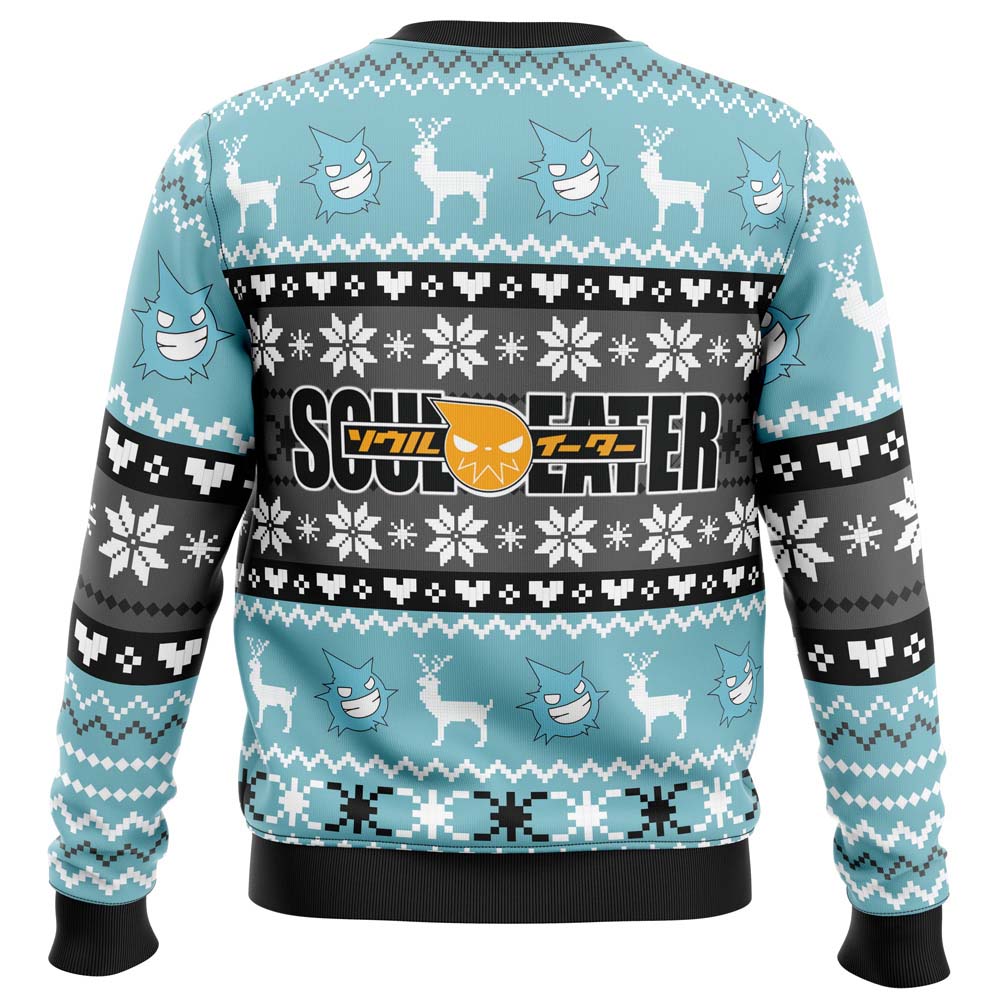 Black Star Soul Eater Ugly Christmas Sweater Black Star Soul Eater Ugly Christmas Sweater