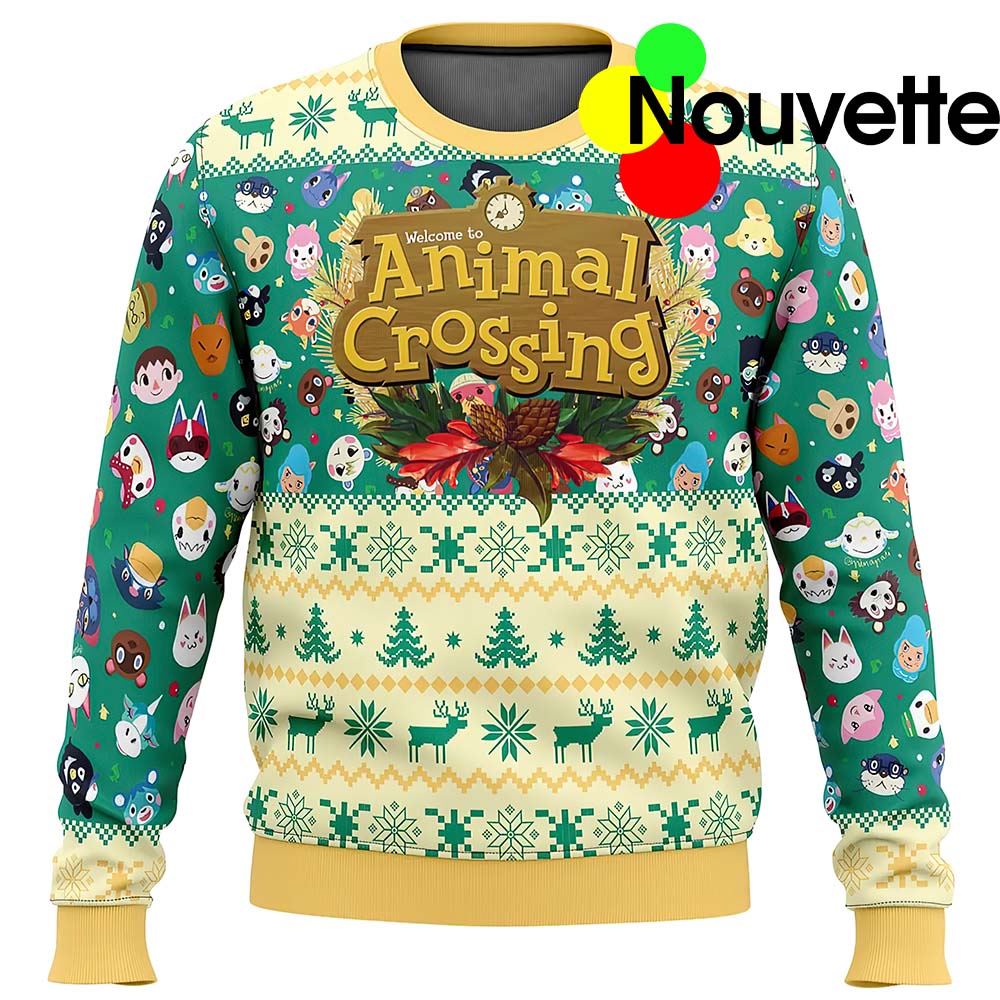 Animal Crossing Ugly Christmas Sweater