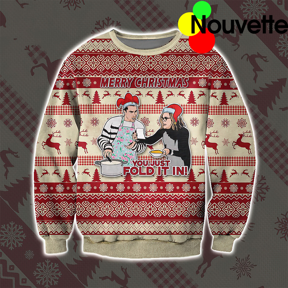 You Just Fold It In Ugly Christmas Sweater You Just Fold It In Ugly Christmas Sweater