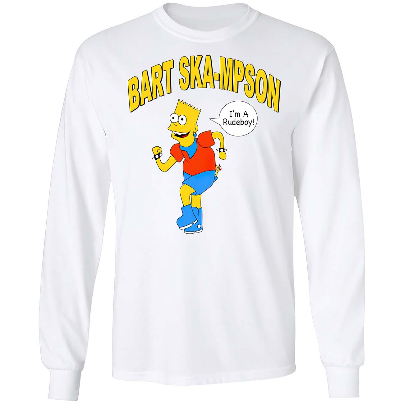 Bart Simpson Bart Ska-Mpson Shirt Bart Simpson Bart Ska-Mpson Shirt