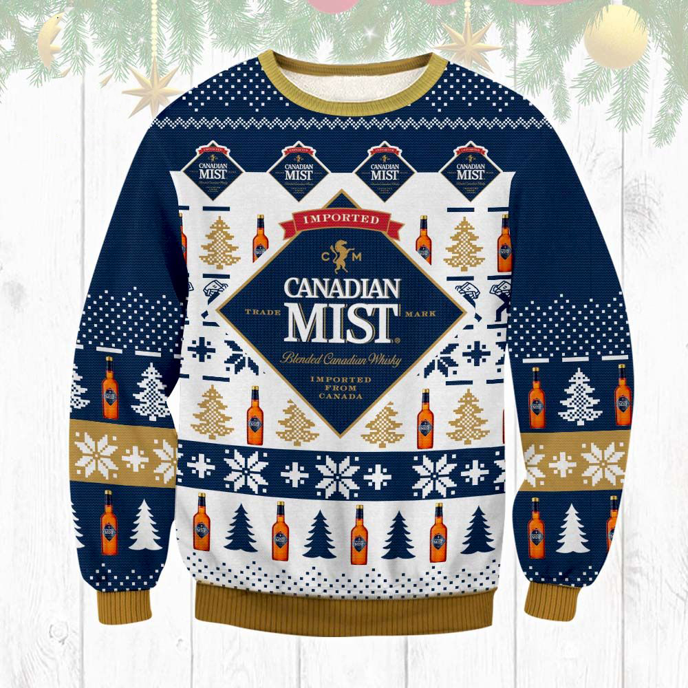 Canadian Mist Ugly Christmas Sweater Canadian Mist Ugly Christmas Sweater