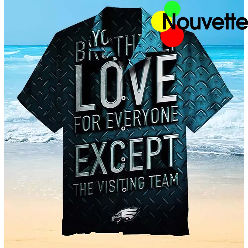 Love Philadelphia Eagles Hawaiian Shirt Love Philadelphia Eagles Hawaiian Shirt