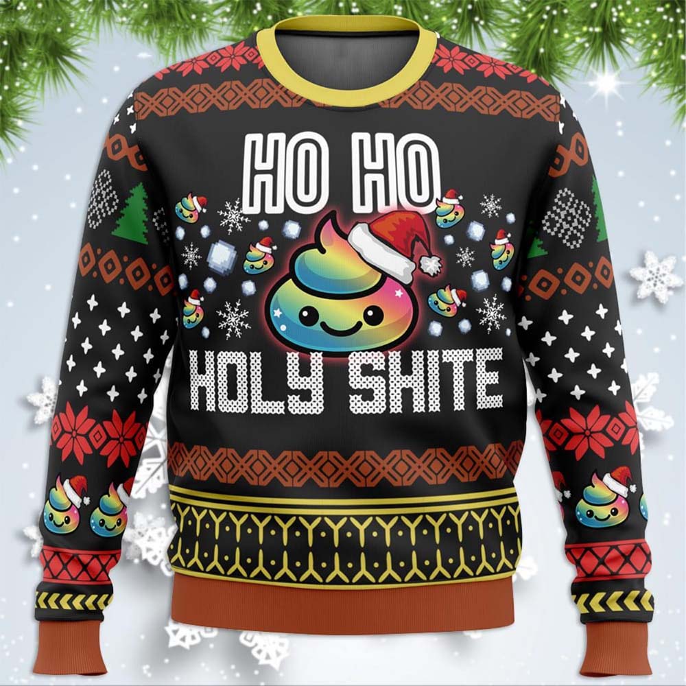 Poop Ugly Christmas Sweater Poop Ugly Christmas Sweater